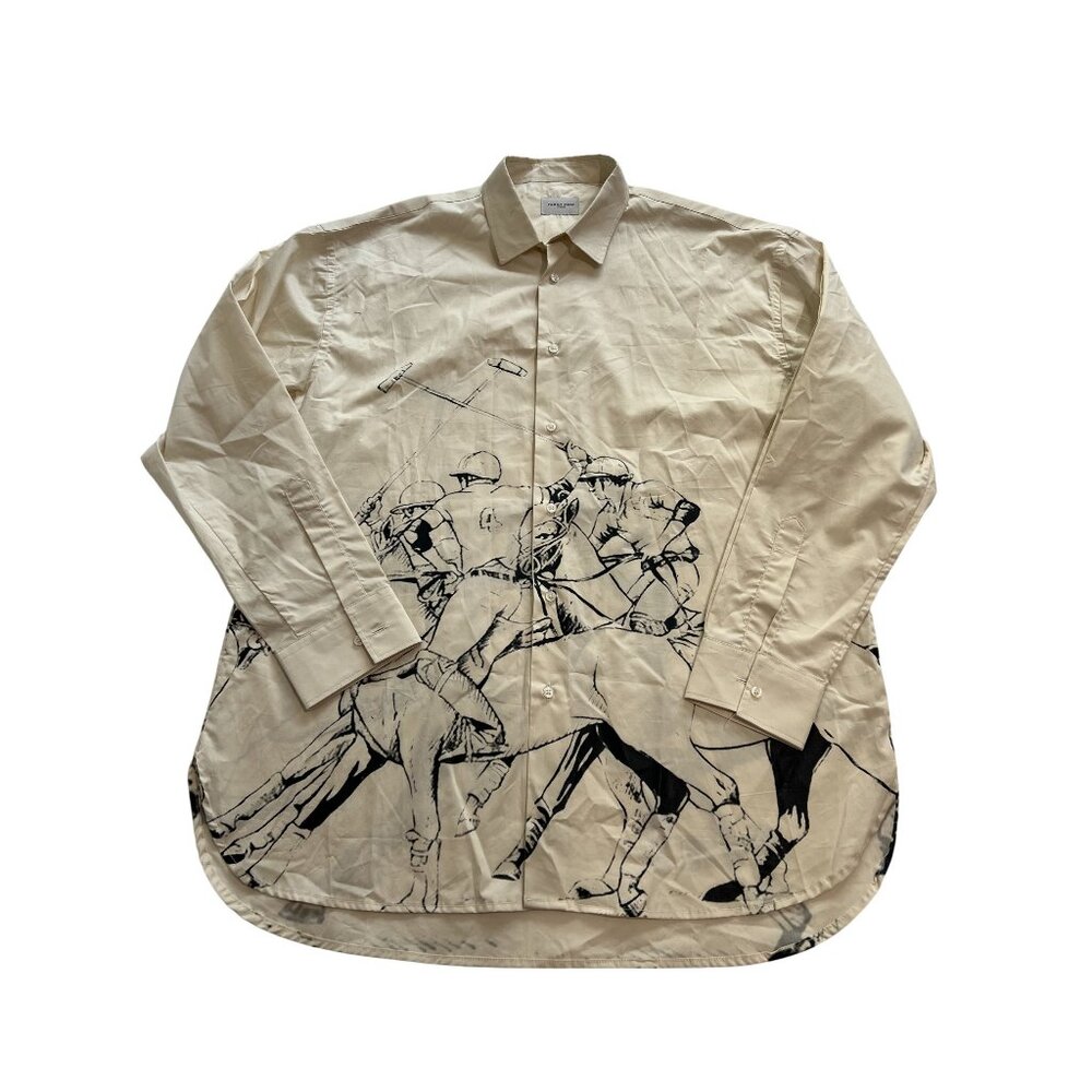 Family First Milano Polo Club Cotton Shirt in White